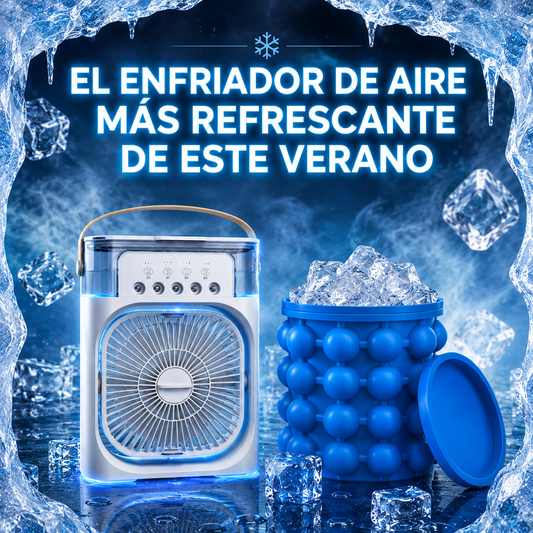Ventilador portátil con aire frío